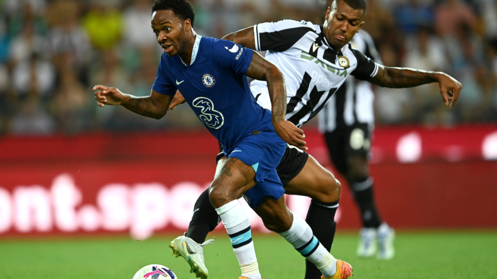 Raheem Sterling Nets First Chelsea Goal