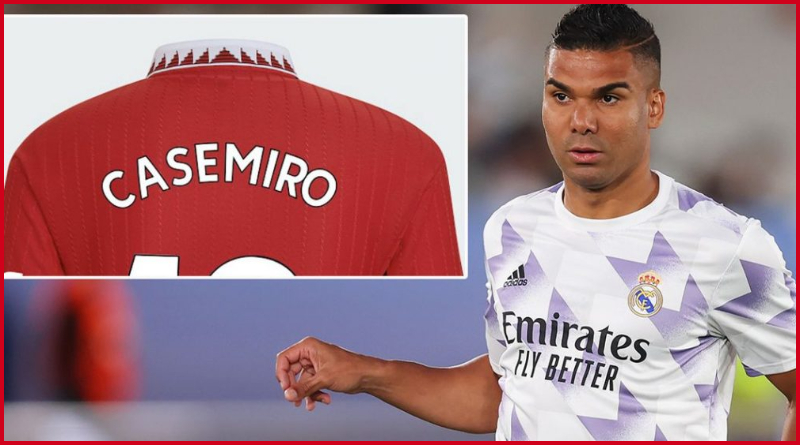 Casemiro's New Shirt Number at Man United Revealed 1 Casemiro's New Shirt Number at Man United Revealed