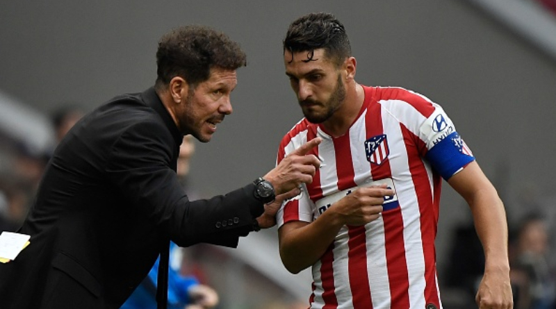 Simeone praises Koke as he calls him an exemplary leader