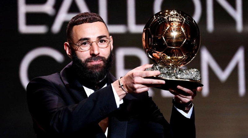 Karim Benzema wins first Ballon d'or award