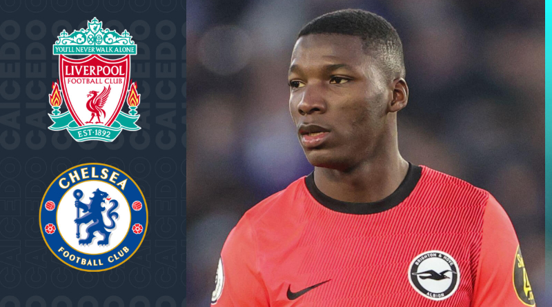 Liverpool and Chelsea in a fierce transfer battle for 100 million rated Moises Caicedo 1 Liverpool and Chelsea in a fierce transfer battle for Moises Caicedo