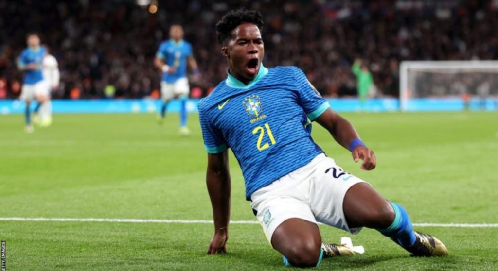 Endrick Scores For Brazil Against England: How Many International Goals Has He Scored? 1 Endrick Scores For Brazil Against England