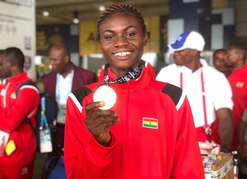 African Games: Rose Amoanimaa Yeboah Wins Gold Medal For Ghana In High Jump 1 Rose Amoanimaa