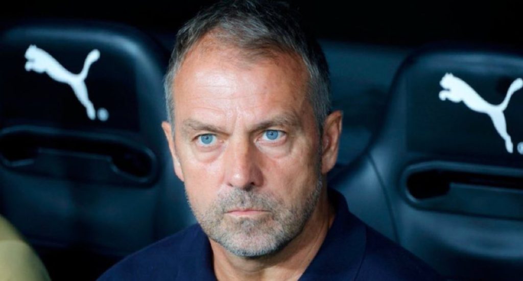 Hansi Flick plays down treble winning tag