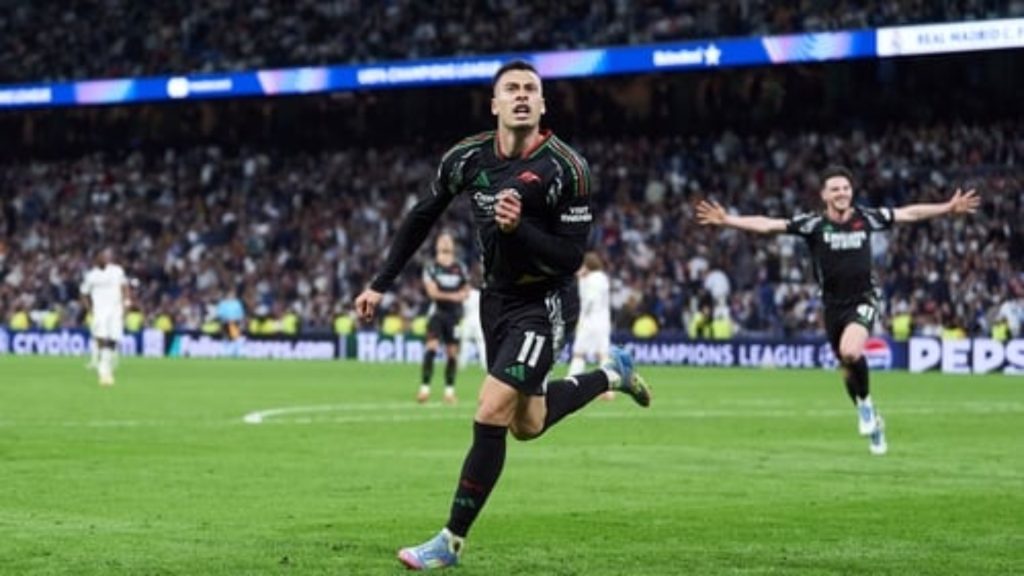 Arsenal secure historic Bernabeu win Against Real Madrid 1 Arsenal secure historic Bernabeu win Against Real Madrid
