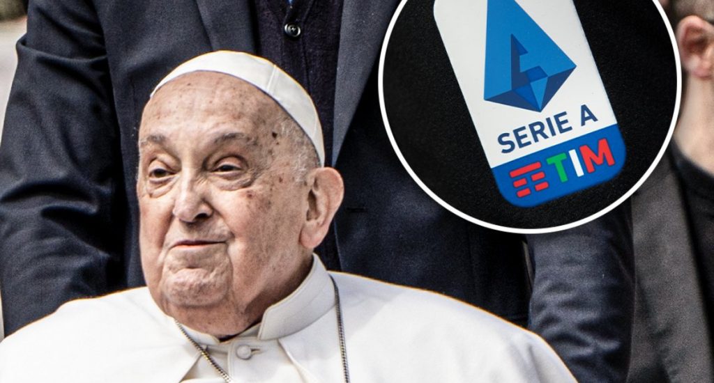 Serie A halted in wake of Pope Francis's death 1 Serie A matches halted in wake of Pope Francis's death