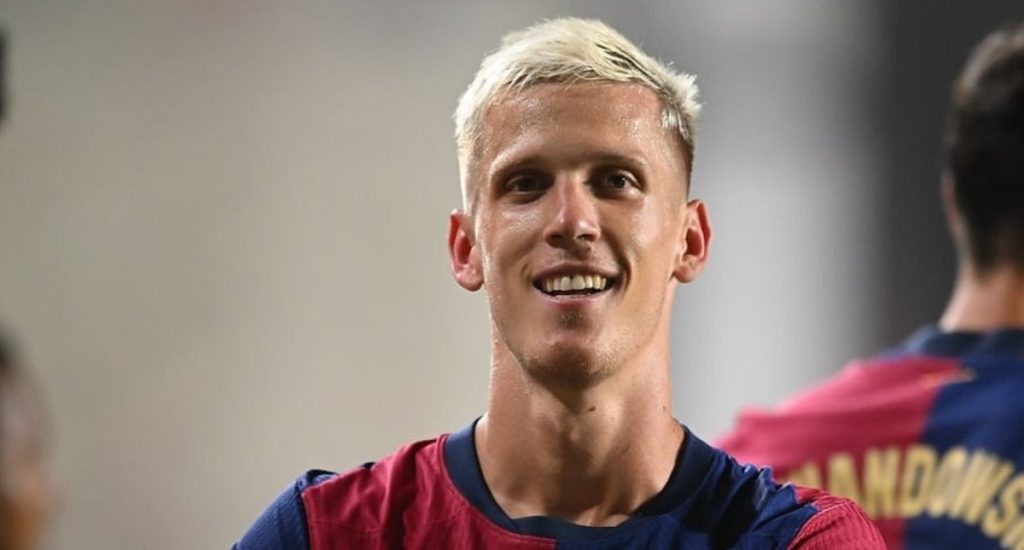 Dani Olmo scores to keep Barcelona's title chase alive