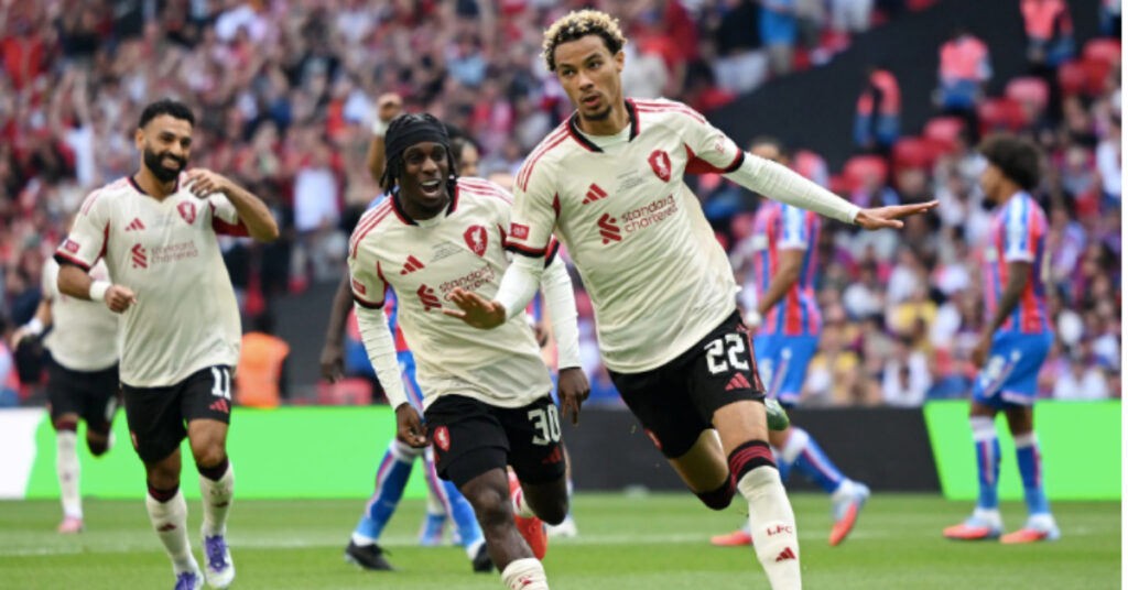 Hugo Ekitike scores first Liverpool goal