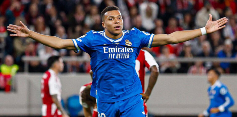 Mbappe scores four (4) as Madrid returns to winning ways