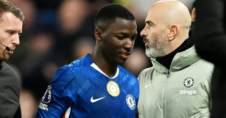 Merino: “Caicedo deserved to be sent off”